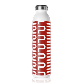 Slim Water Bottle - Deep Red