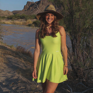 Avocado Green Travel Dress