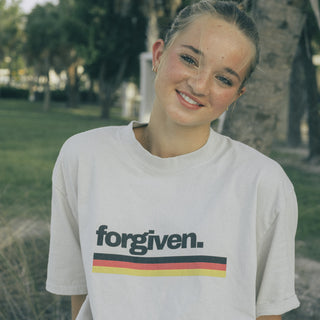 Forgiven Oversized faded t-shirt