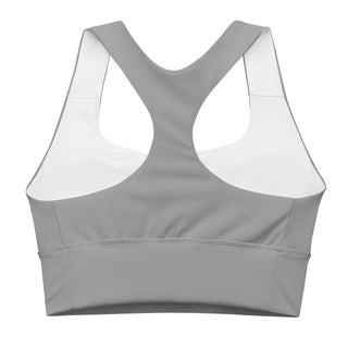 Longline sports bra - Gray