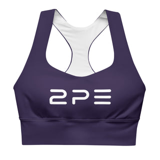 Compression sports bra - Purple