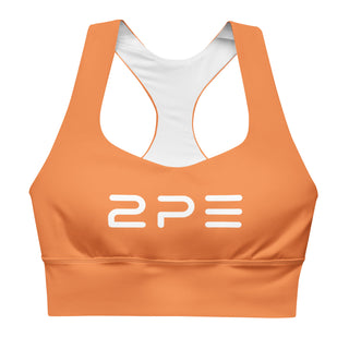 Compression sports bra - Orange
