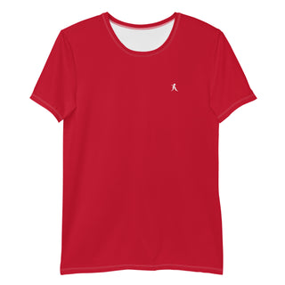 Men's Red Athletic T-shirt