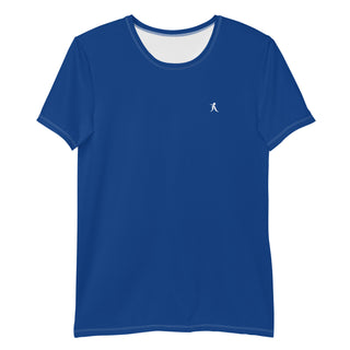 Men's Blue Athletic T-shirt