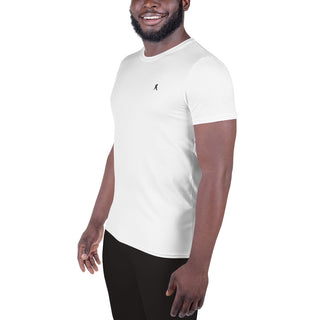 Men's White Athletic T-shirt