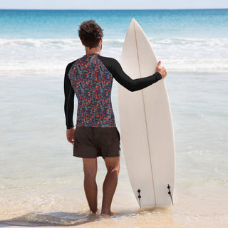 Men's Deep Color Rash Guard