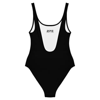Black One-Piece Swimsuit