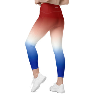 Limited Edition Paris 2024 Recycled Leggings with pockets