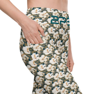 Hibiscus Leggings with pockets