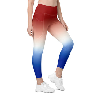 Limited Edition Paris 2024 Recycled Leggings with pockets