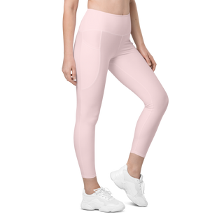 Pink Leggings with pockets
