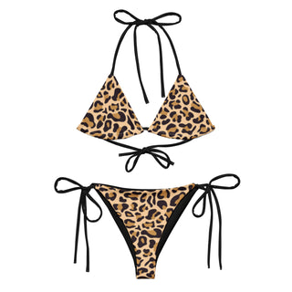 Leopard string bikini