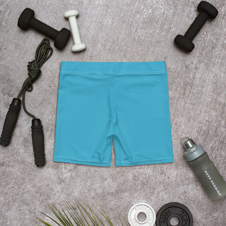 Sky Blue Workout Shorts
