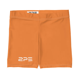 Sunset Orange Workout Shorts