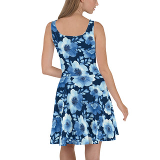 Blue Bouquet Travel Dress