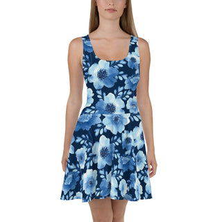 Blue Bouquet Travel Dress